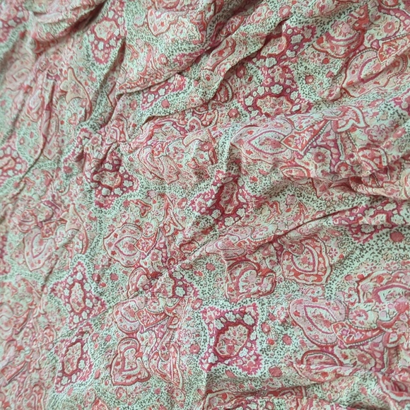 💥50% sale💥Kasper paisley 2 layer 12Pskirt #b746 - Picture 2 of 7
